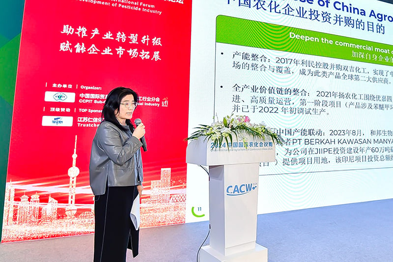 CACW2024: Kynetec’s Xu Feng presents Strategic Insights in Agrochemicals